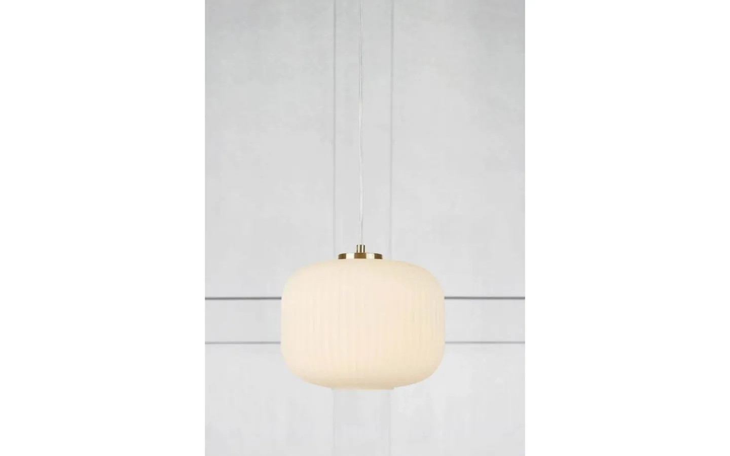 Kök & Matplats|Hall & Trappa-Markslojd Sober Taklampa 25cm Opal/Mässing