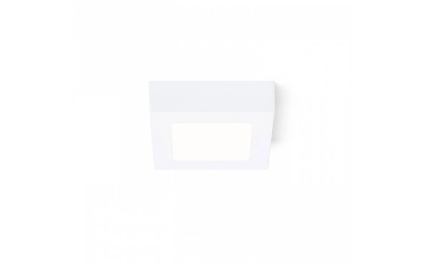 Plafonder < Rendl Socorro Sq Plafond 12cm LED 6W 3000K Vit