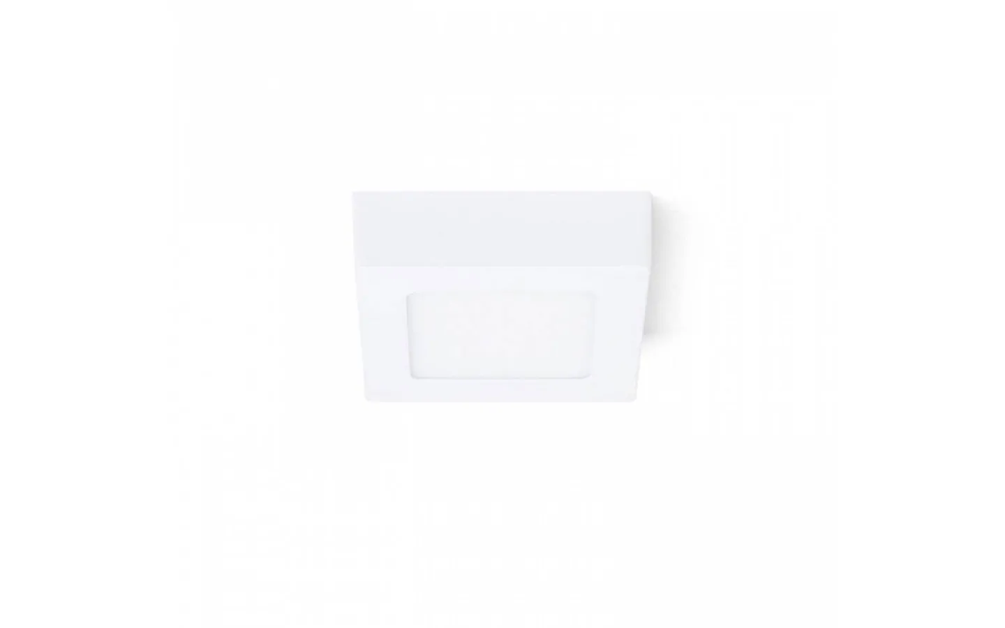 Plafonder < Rendl Socorro Sq Plafond 12cm LED 6W 3000K Vit