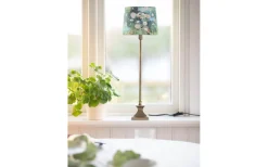 Mönstrade Lampskärmar-PR Home Sofia Lampskärm Blomster Ø20cm Grön