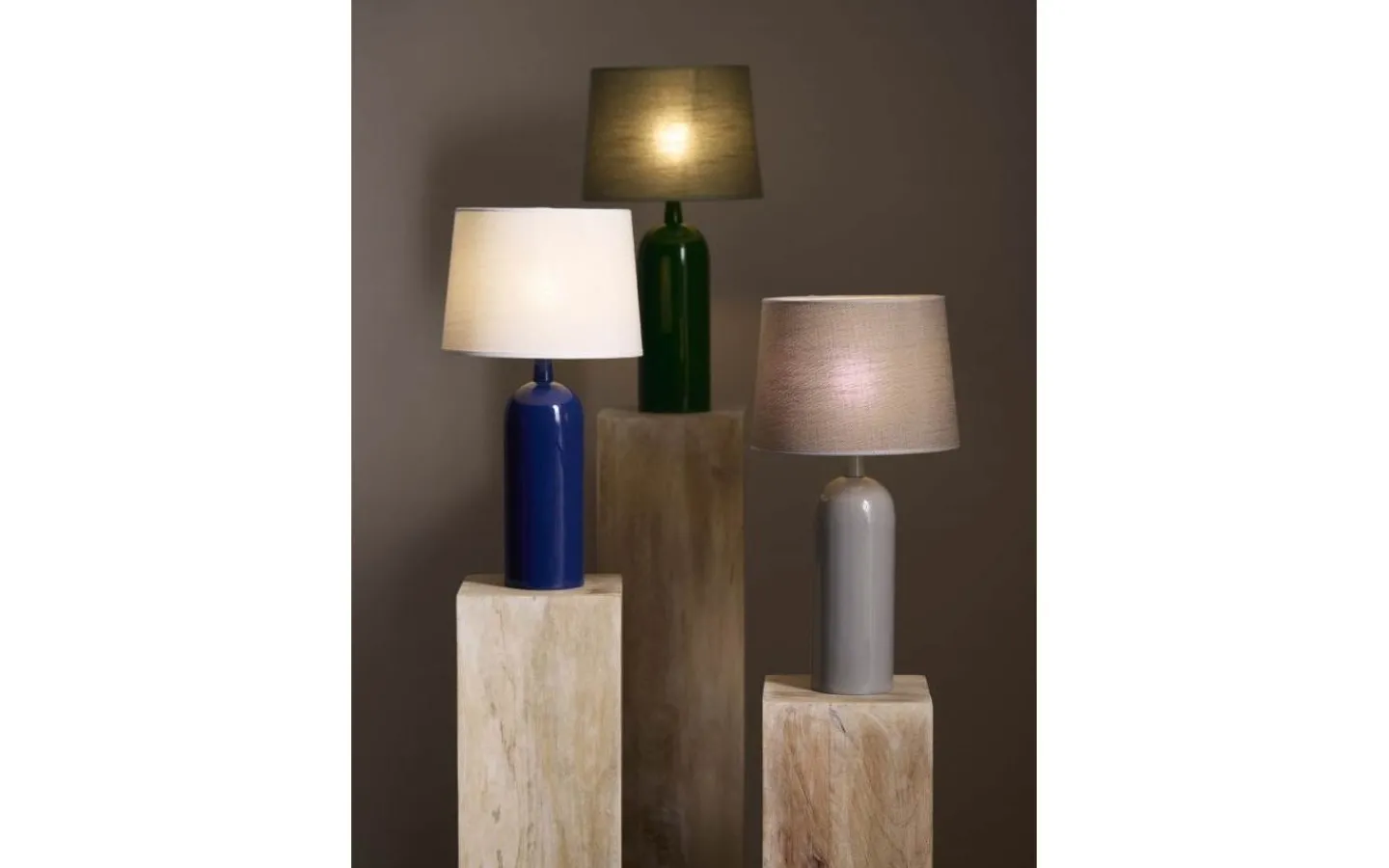 Enfärgade Runda Lampskärmar < PR Home Sofia Lampskärm Cecil Ø25cm Nougat