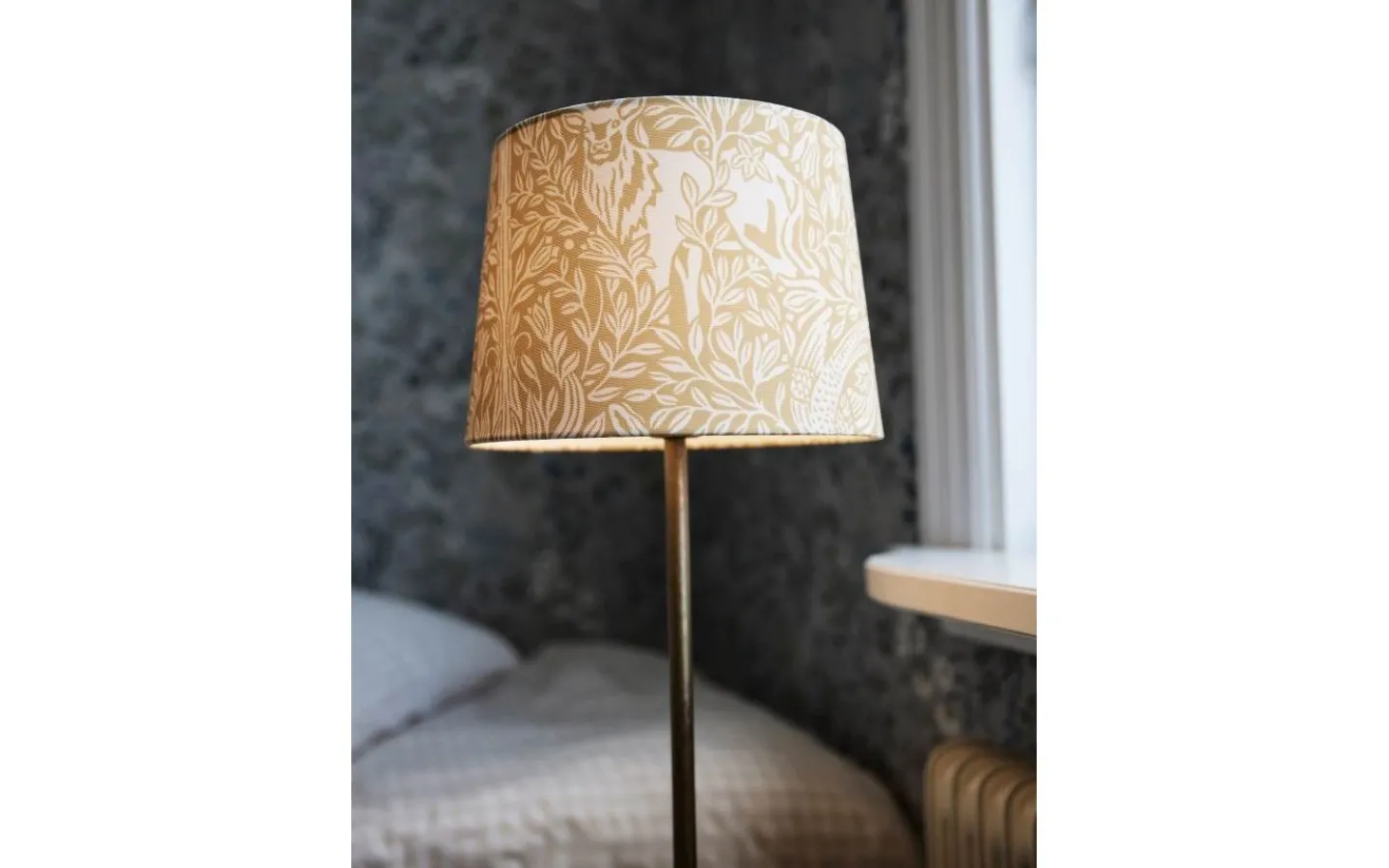 Mönstrade Lampskärmar < PR Home Sofia Lampskärm Ø25cm Eldertree Gul