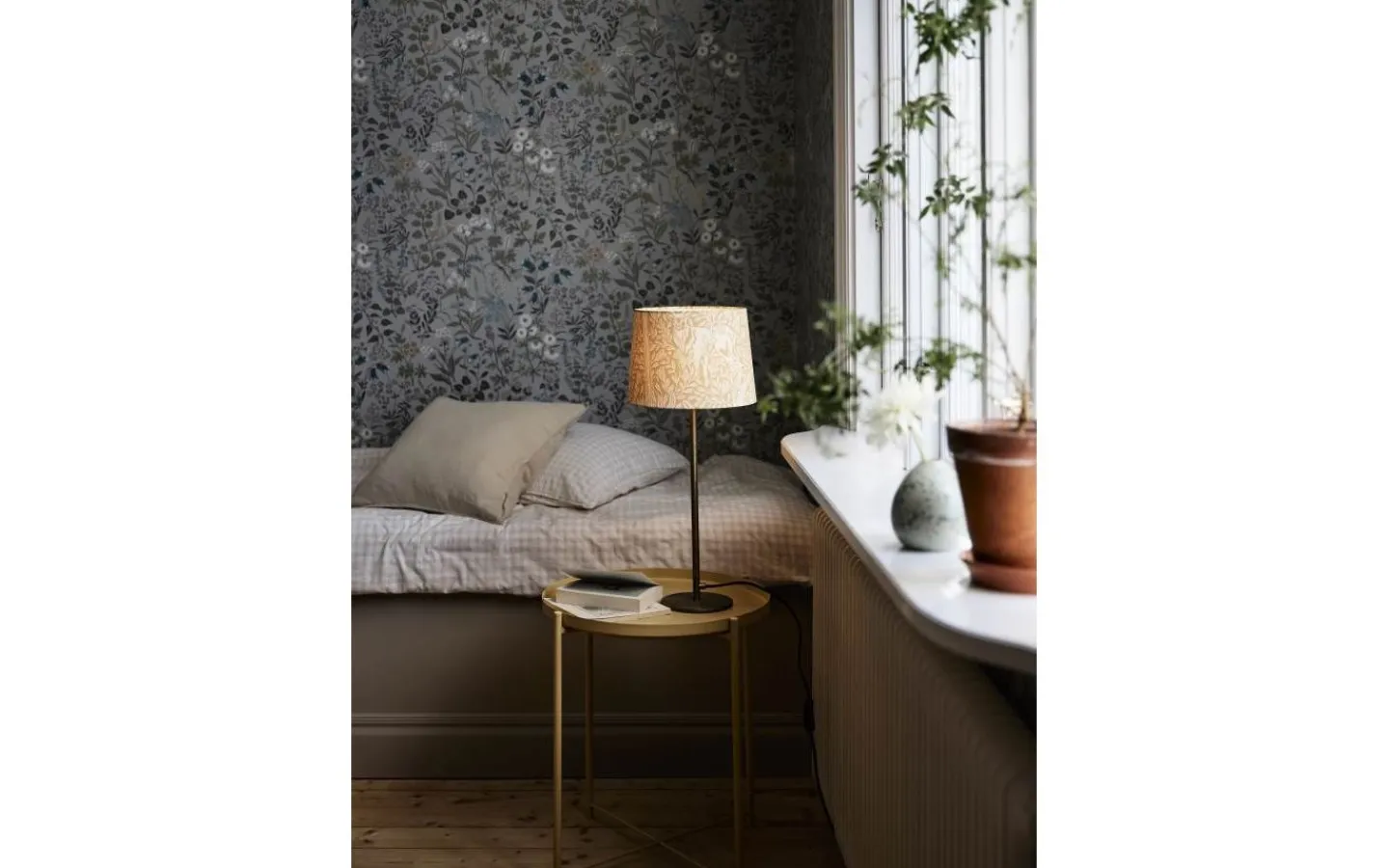 Mönstrade Lampskärmar < PR Home Sofia Lampskärm Ø25cm Eldertree Gul