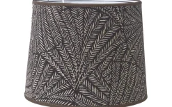 Mönstrade Lampskärmar-PR Home Sofia Lampskärm Ø25cm Kyoto Brun