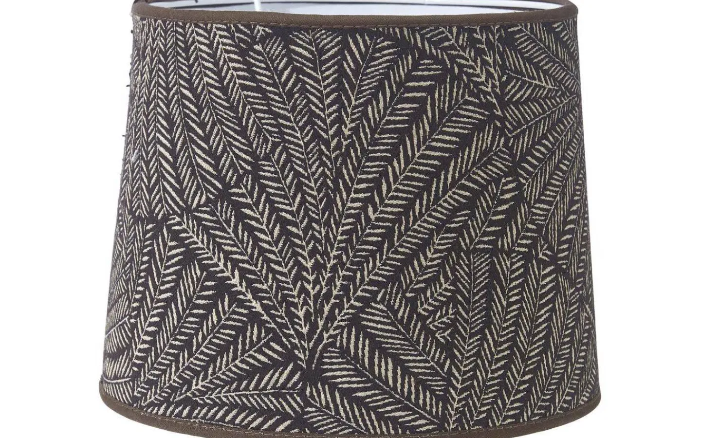 Mönstrade Lampskärmar-PR Home Sofia Lampskärm Ø25cm Kyoto Brun