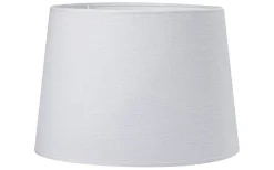 Enfärgade Runda Lampskärmar-PR Home Sofia Lampskärm Ø25cm Lin Classico Vit