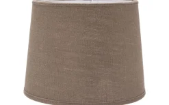 Enfärgade Runda Lampskärmar < PR Home Sofia Lampskärm Ø30cm Lin Mocka