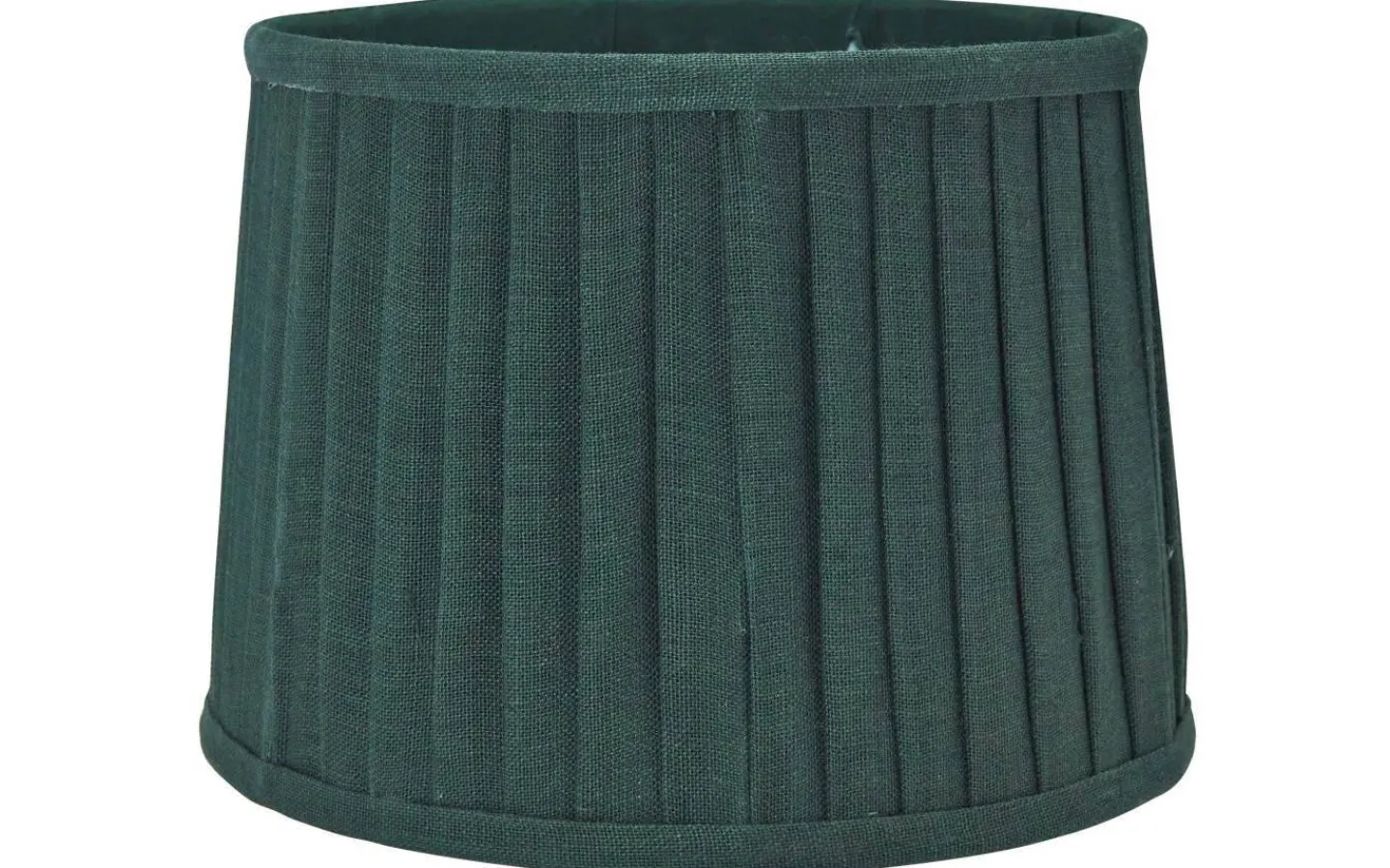Plisserade Lampskärmar-PR Home Sofia Lampskärm Ø40cm Plissé Skogsgrön