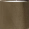 Enfärgade Runda Lampskärmar-PR Home Sofia Lampskärm Ø40cm Sammet Brun