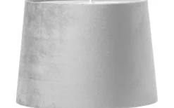 Enfärgade Runda Lampskärmar < PR Home Sofia Lampskärm Ø20cm Sammet Ljusgrå