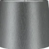 Enfärgade Runda Lampskärmar < PR Home Sofia Lampskärm Ø35cm Sidenlook Glint Grå