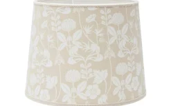 Mönstrade Lampskärmar-PR Home Sofia Lampskärm De Mina Ø25cm Beige