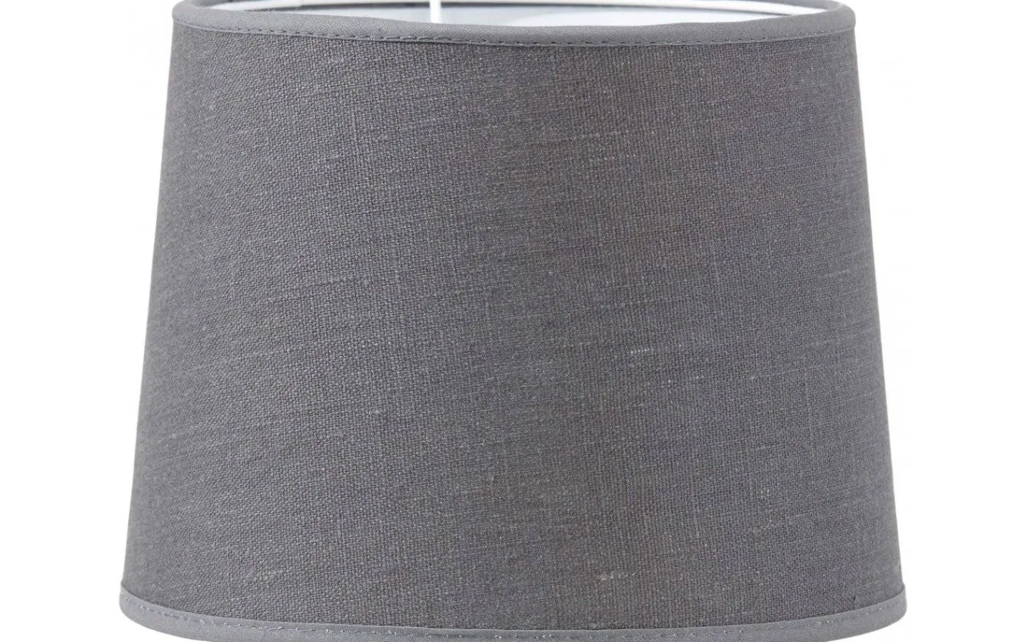 Enfärgade Runda Lampskärmar < PR Home Sofia Lampskärm Lin Ø30cm Grå