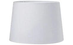 Enfärgade Runda Lampskärmar-PR Home Sofia Lampskärm Lin Ø45cm Vit