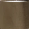 Enfärgade Runda Lampskärmar < PR Home Sofia Lampskärm Sammet Ø20cm Brun