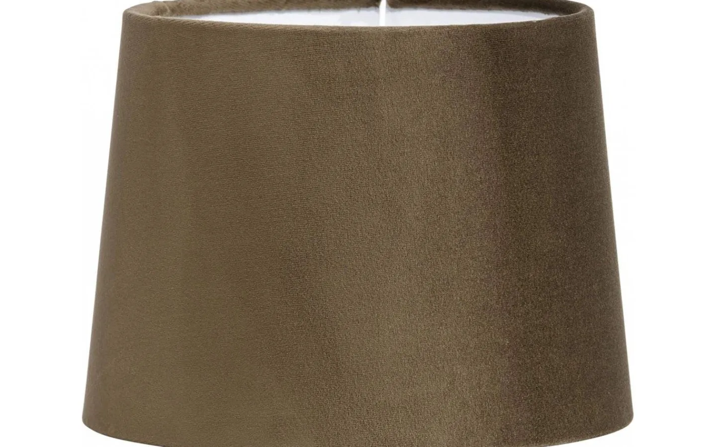 Enfärgade Runda Lampskärmar < PR Home Sofia Lampskärm Sammet Ø20cm Brun