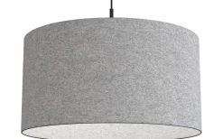 Stora Taklampor Ø50-69 Cm-Belid Soft Taklampa Ø57 Grå Ull