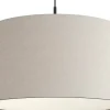 Stora Taklampor Ø50-69 Cm-Belid Soft Taklampa Ø57 Vit Ull