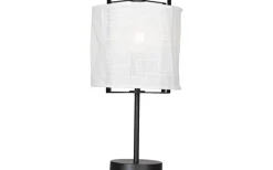 Bordslampor-By Rydens Softy Bordslampa 50cm Matt Svart/Vit