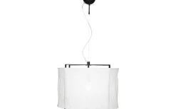 Stora Taklampor Ø50-69 Cm < By Rydens Softy Taklampa Ø60cm Matt Svart/Vit