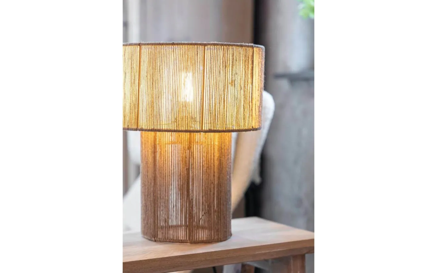 Bordslampor-Markslojd Soga Bordslampa 38cm Natur