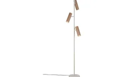 Golvläslampor-Trio Lighting Soka Golvlampa GU10 kaffe/varmgrå