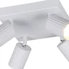 Takspot Med Minst 4 Lampor < Trio Lighting Soka Spotlight 4-delad GU10 matt vit