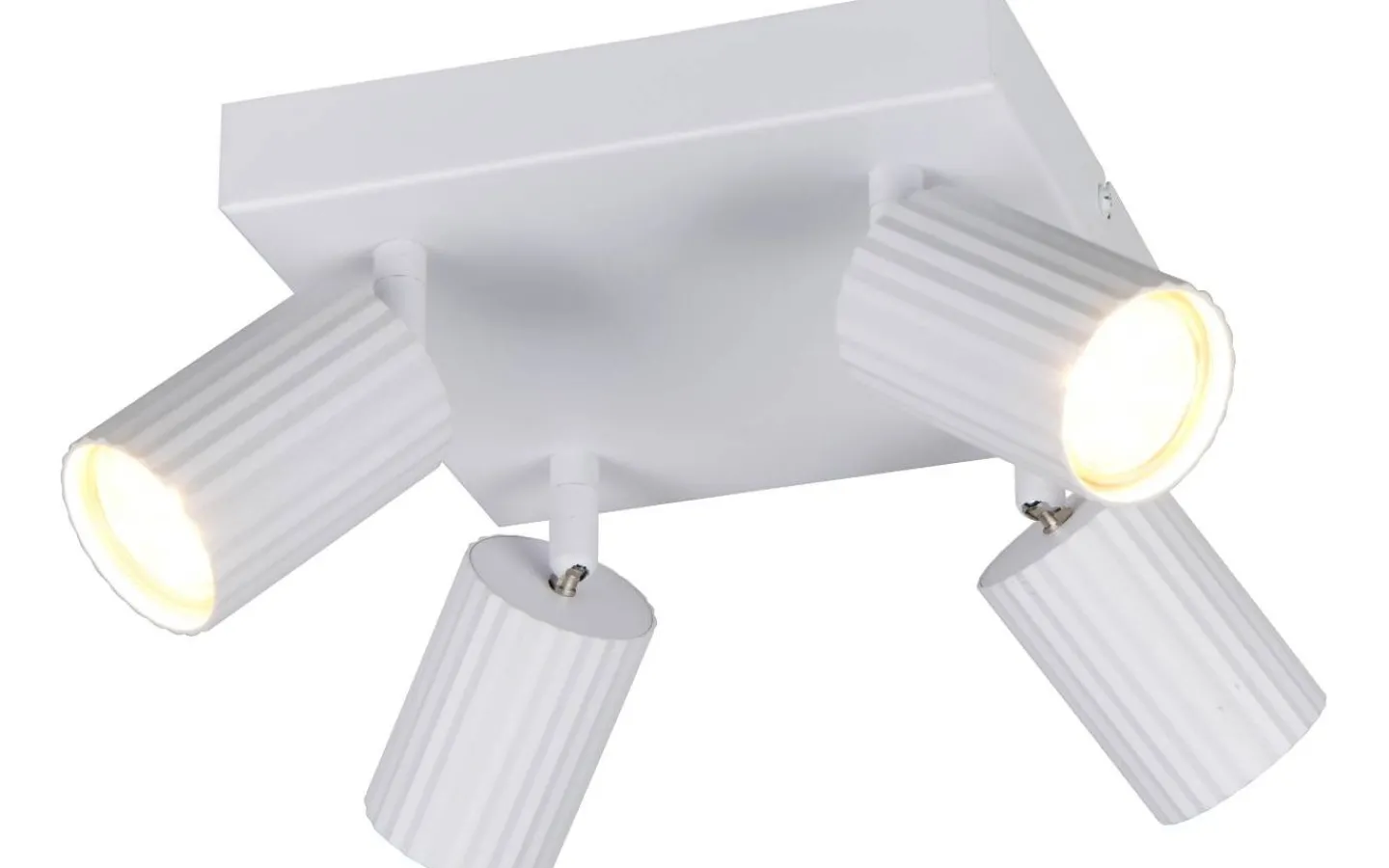 Takspot Med Minst 4 Lampor < Trio Lighting Soka Spotlight 4-delad GU10 matt vit