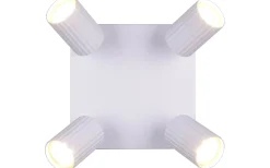 Takspot Med Minst 4 Lampor < Trio Lighting Soka Spotlight 4-delad GU10 matt vit