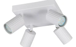 Takspot Med Minst 4 Lampor < Trio Lighting Soka Spotlight 4-delad GU10 matt vit