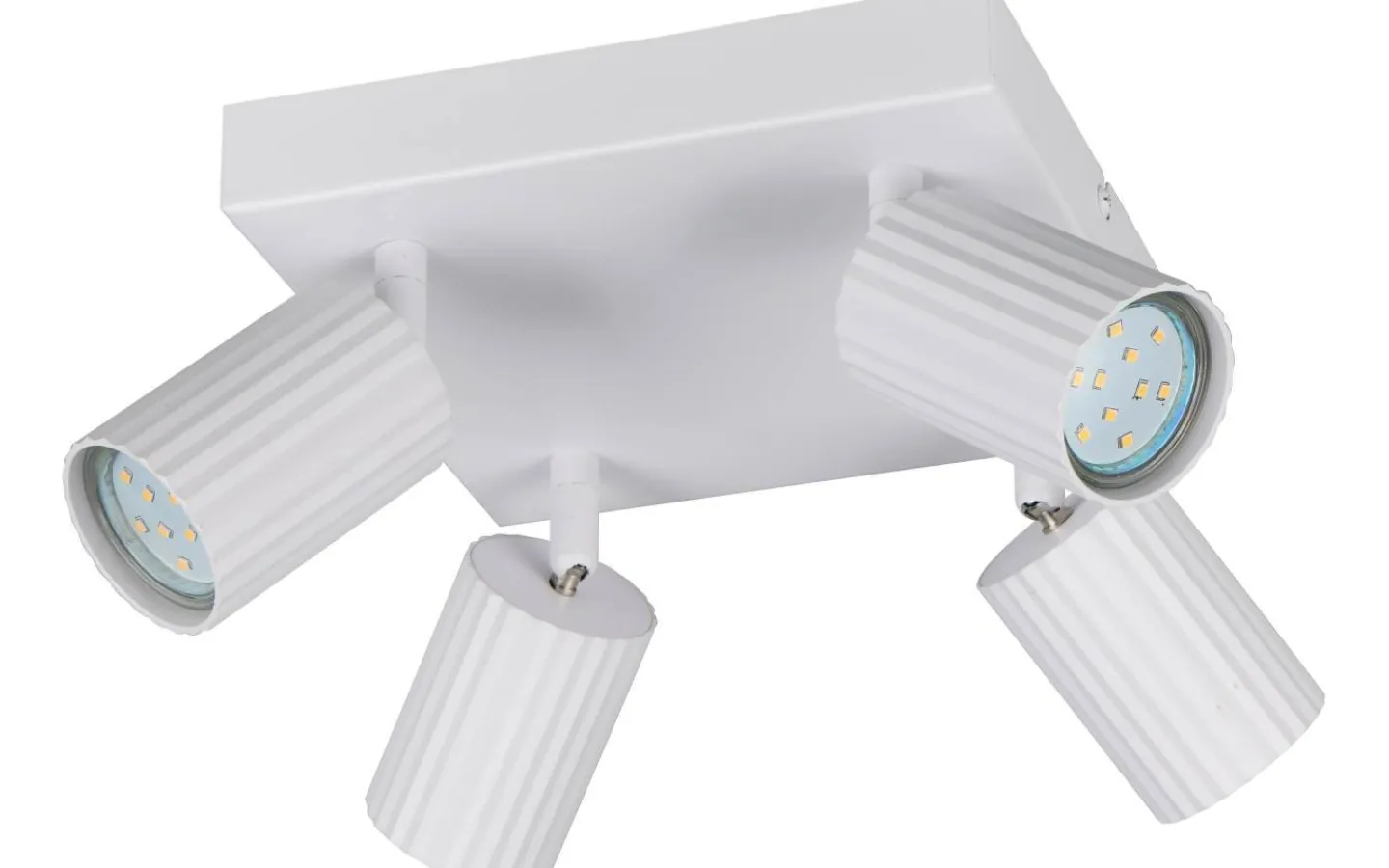 Takspot Med Minst 4 Lampor < Trio Lighting Soka Spotlight 4-delad GU10 matt vit