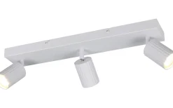 Avlånga Takspotlights|Takspot Med 3 Lampor < Trio Lighting Soka Spotlight 3-delad GU10 matt vit