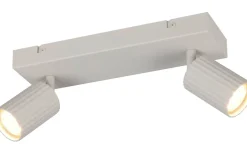 Takspot Med 2 Lampor-Trio Lighting Soka Spotlight 2-delad GU10 varmgrå