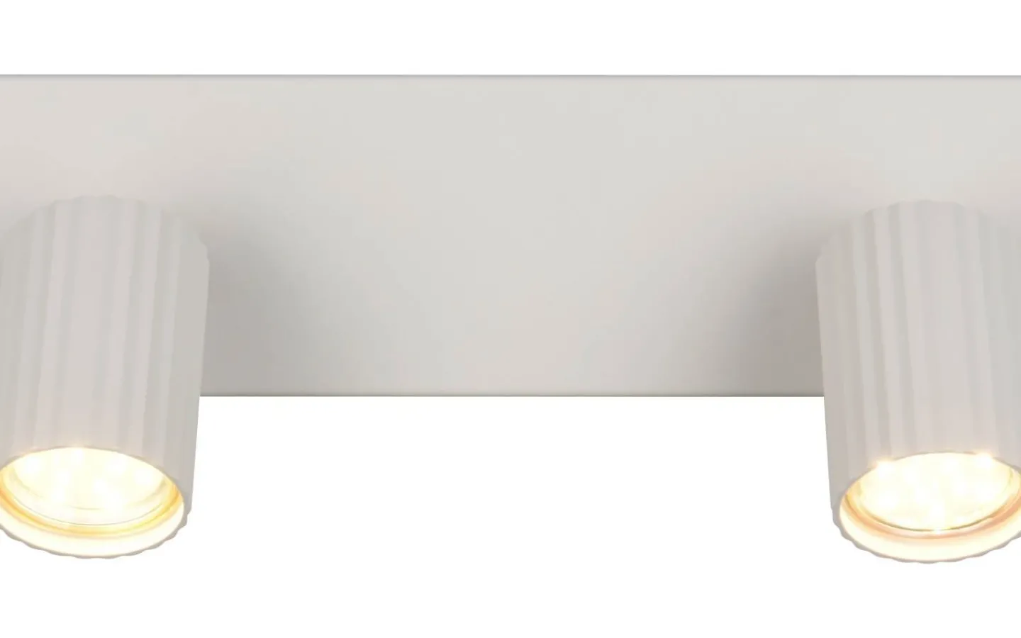 Takspot Med 2 Lampor-Trio Lighting Soka Spotlight 2-delad GU10 varmgrå
