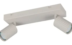 Takspot Med 2 Lampor-Trio Lighting Soka Spotlight 2-delad GU10 varmgrå