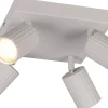 Takspot Med Minst 4 Lampor < Trio Lighting Soka Spotlight 4-delad GU10 varmgrå