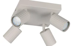 Takspot Med Minst 4 Lampor < Trio Lighting Soka Spotlight 4-delad GU10 varmgrå