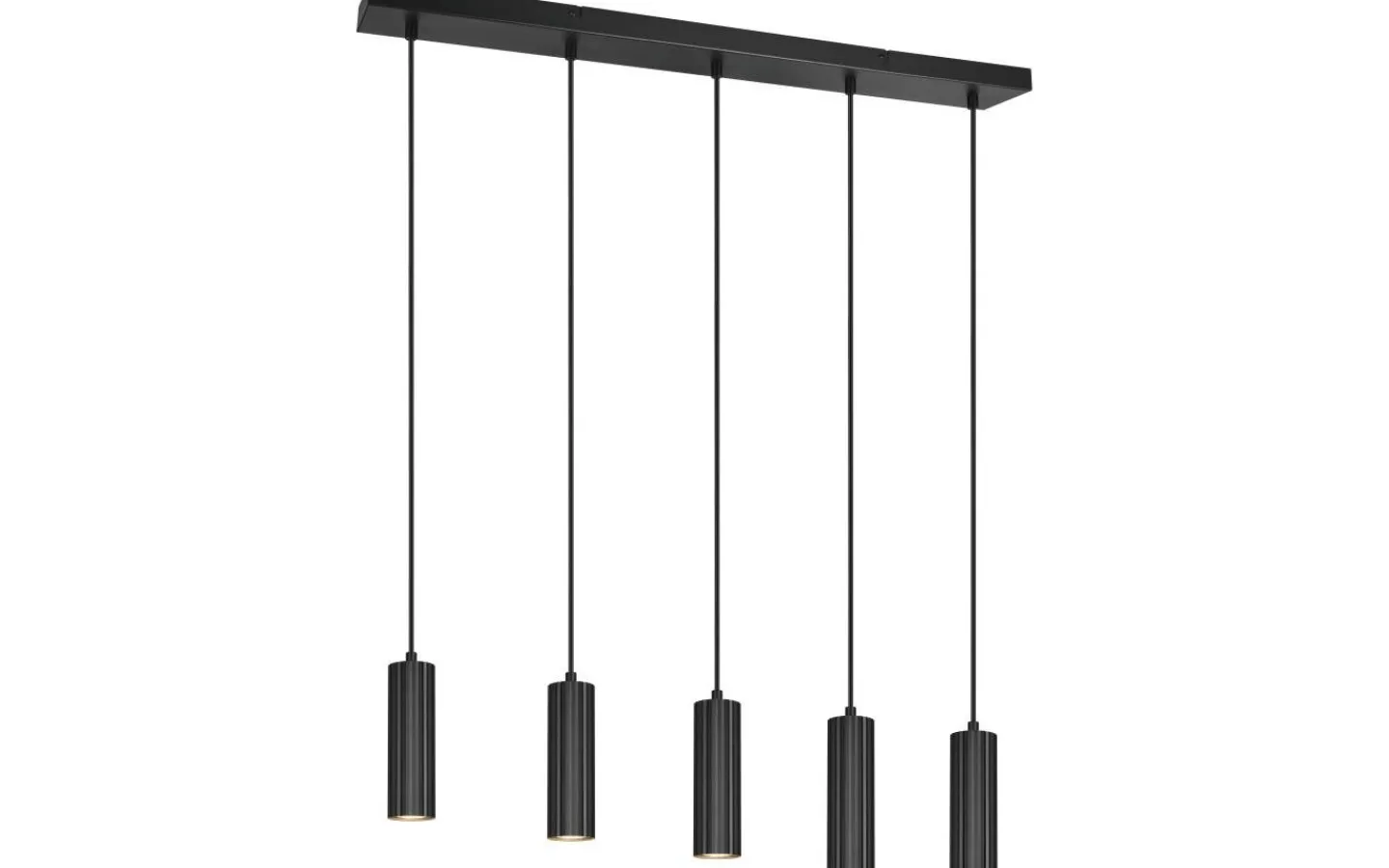 Avlånga Taklampor < Trio Lighting Soka Takpendel 5-delad GU10 mattsvart
