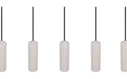 Avlånga Taklampor-Trio Lighting Soka Takpendel 5-delad GU10 varmgrå