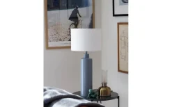 Bordslampor < PR Home Solo Bordslampa 65cm Blank Denim/Vit