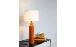 Bordslampor-PR Home Solo Bordslampa 65cm Blank Orange/Vit