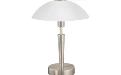 Bordslampor-Eglo Solo Bordslampa 35cm DIM Nickel