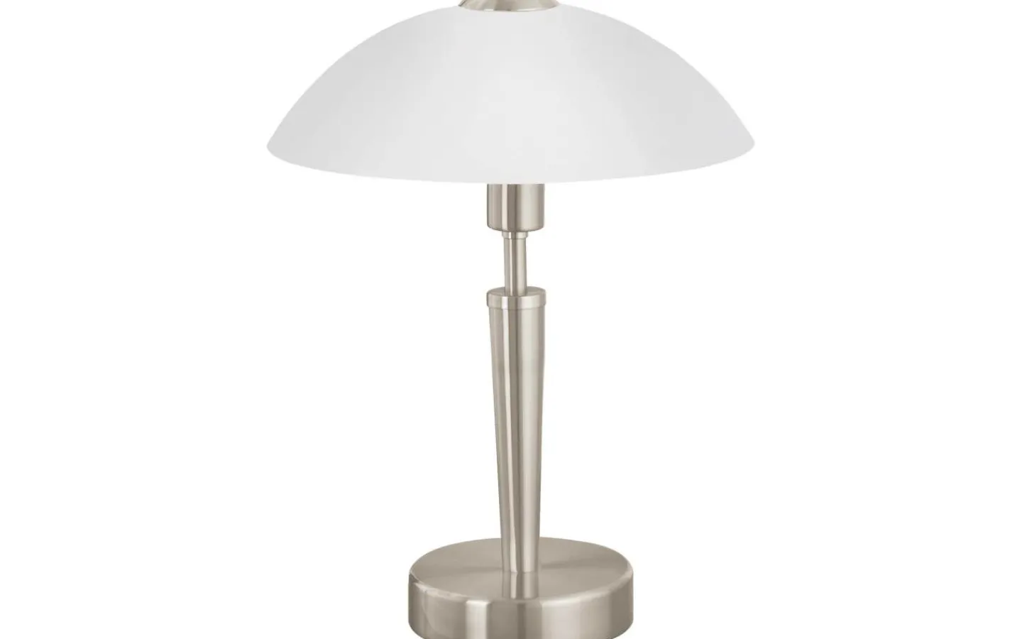 Bordslampor-Eglo Solo Bordslampa 35cm DIM Nickel