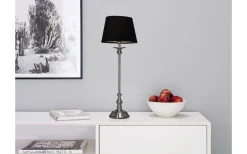 Lampfötter-Cottex Sophie Lampfot 39cm Borstad Krom