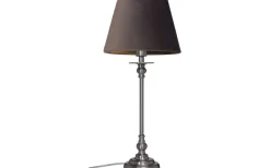Lampfötter-Cottex Sophie Lampfot 39cm Borstad Krom