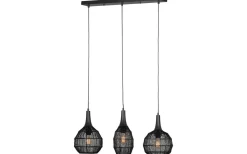 Avlånga Taklampor < Trio Lighting Soraya Takpendel 3-os E27 mattsvart
