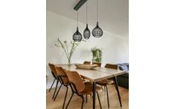 Avlånga Taklampor < Trio Lighting Soraya Takpendel 3-os E27 mattsvart