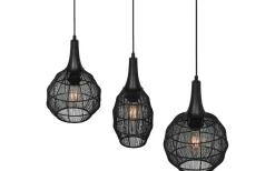 Avlånga Taklampor < Trio Lighting Soraya Takpendel 3-os E27 mattsvart