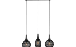 Avlånga Taklampor < Trio Lighting Soraya Takpendel 3-os E27 mattsvart