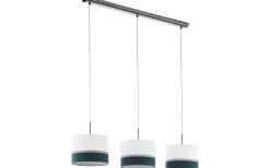 Avlånga Taklampor < Eglo Spaltini Taklampa 90cm Blå
